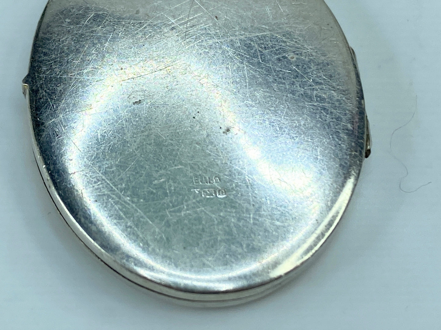 Vintage Locket Pendant 925 Sterling 925 Birmingham 1978 HM EJ Ltd 9.2g JR804