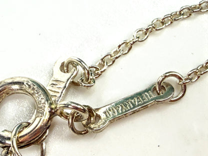 Tiffany & Co. Elsa Peretti Quadrifoglio Sterling Necklace 16" 4.5gm JR2030