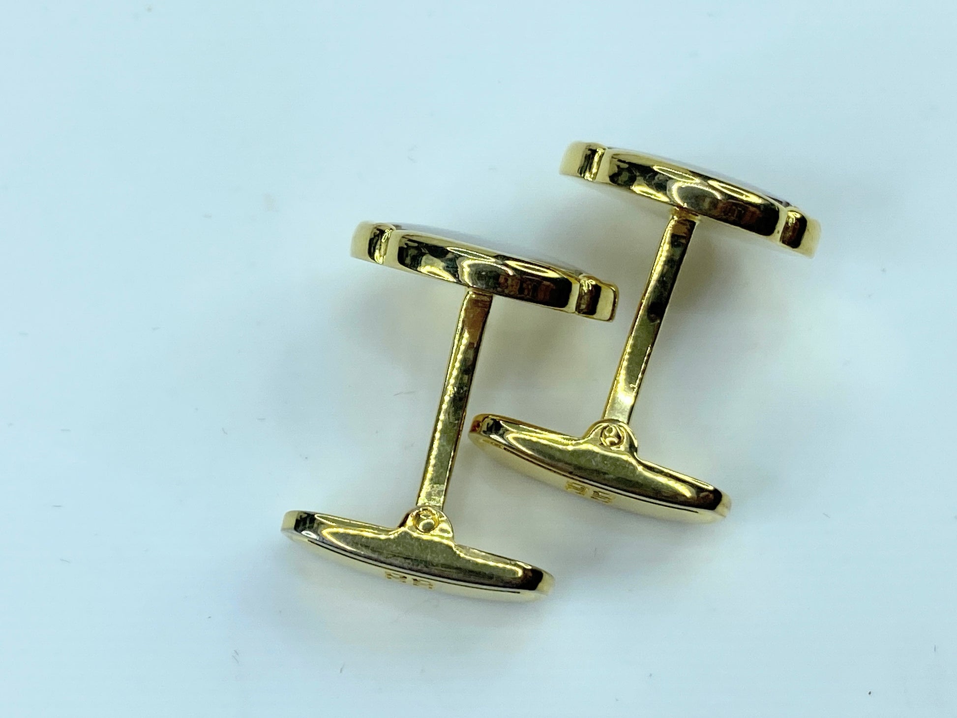 Givenchy Cufflinks Very good condition Gold Silver, Metal Gift box GS357