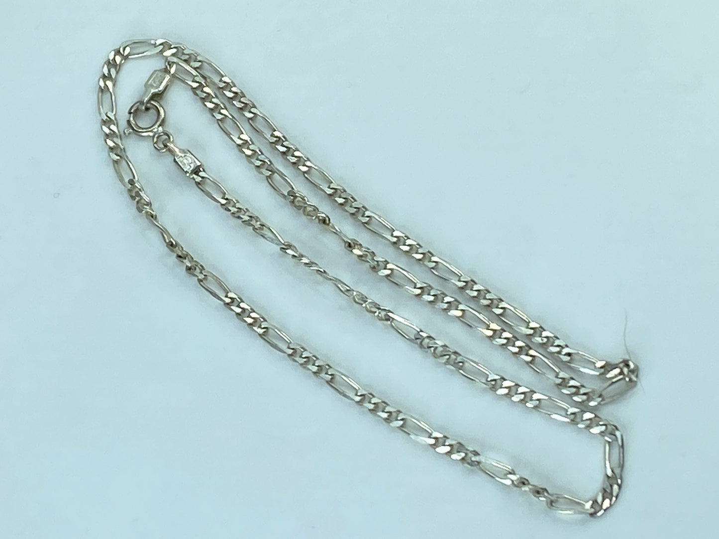 Heavy Women Men 925 Sterling Silver 5.7mm cuban Curb Link Chain 18" 30.29g JR819