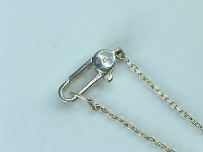 Gucci Trademark Heart & Butterfly Sterling silver bracelet 6 3/4" 5.8g JR820