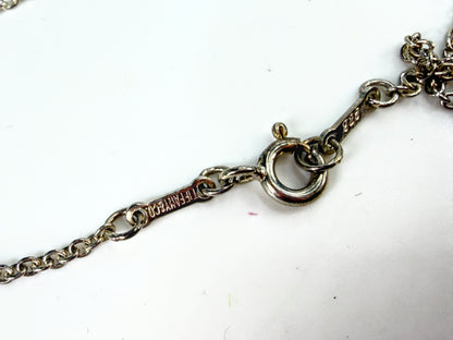 Tiffany & Co. Elsa Peretti Sterling Silver Long Tapered Pendant Necklace JR2042
