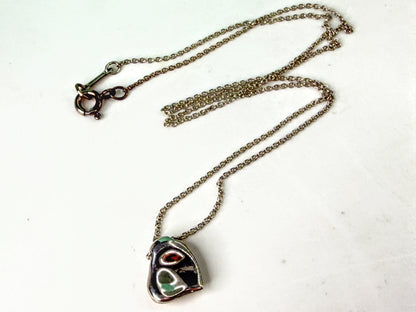Tiffany & Co. Paloma Picasso Sterling Silver Full Heart Necklace 3.2g 16" JR2043