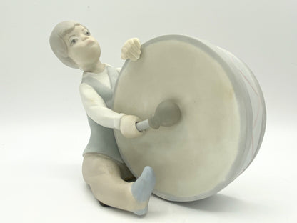 Lladro Boy with Drum figurine satin finish Mint condition #4616