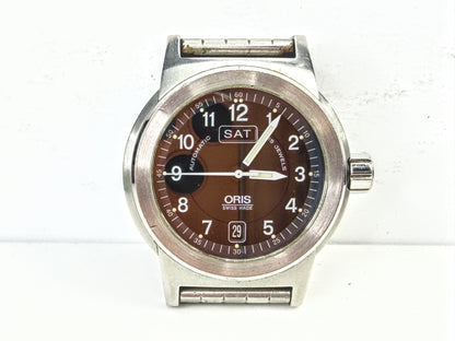 ORIS BC3 big Crown 7500 Automatic Day Date Swiss Made Men's Watch SS498