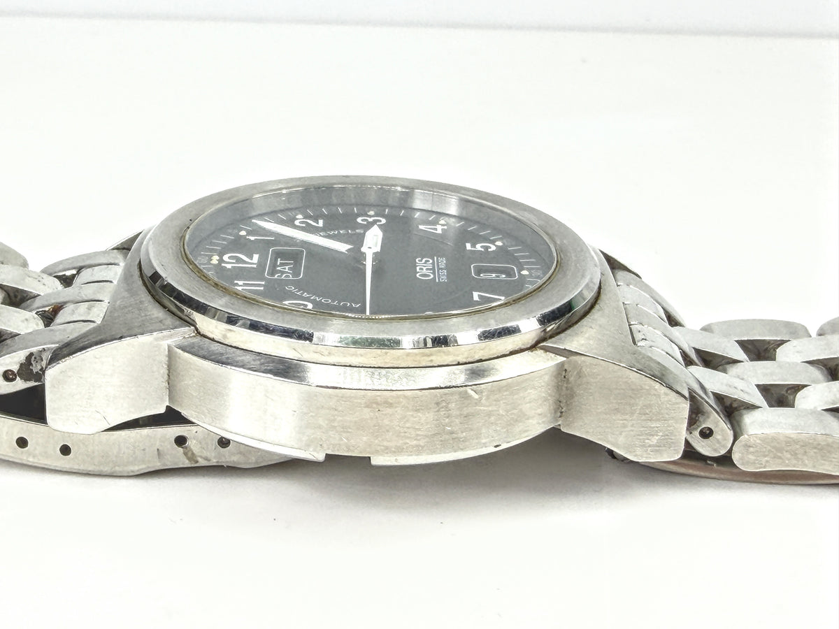 ORIS BC3 big Crown 7500 Automatic Day Date Swiss Made Men's Watch SS498