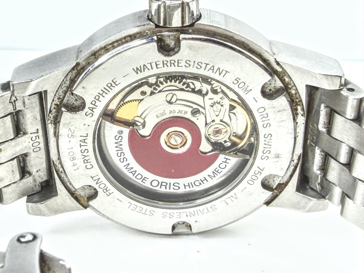 ORIS BC3 big Crown 7500 Automatic Day Date Swiss Made Men's Watch SS498