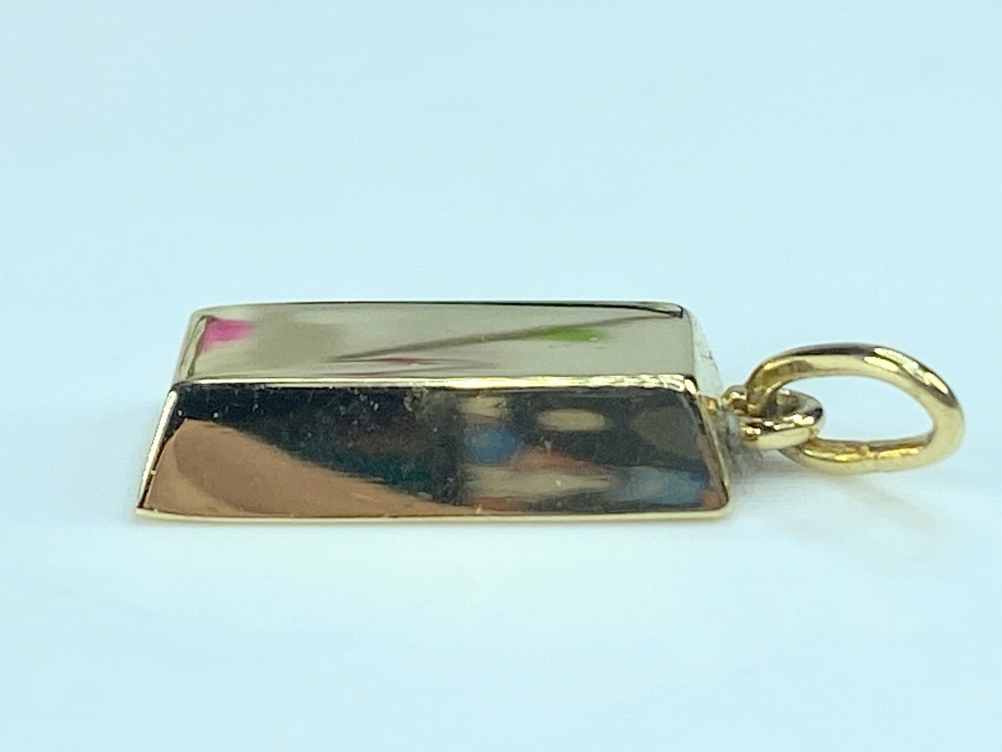 Cartier 1/4oz 18K Yellow Gold Bar Pendant  8.1g JR840