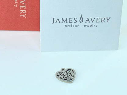 James Avery "Special Sister" Heart Charm with box JR209
