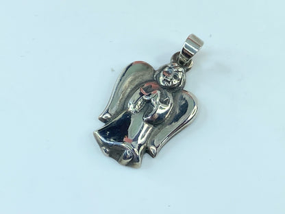 Rare Retired JAMES AVERY Sterling Silver Praying Angel Charm Pendant w/box JR210