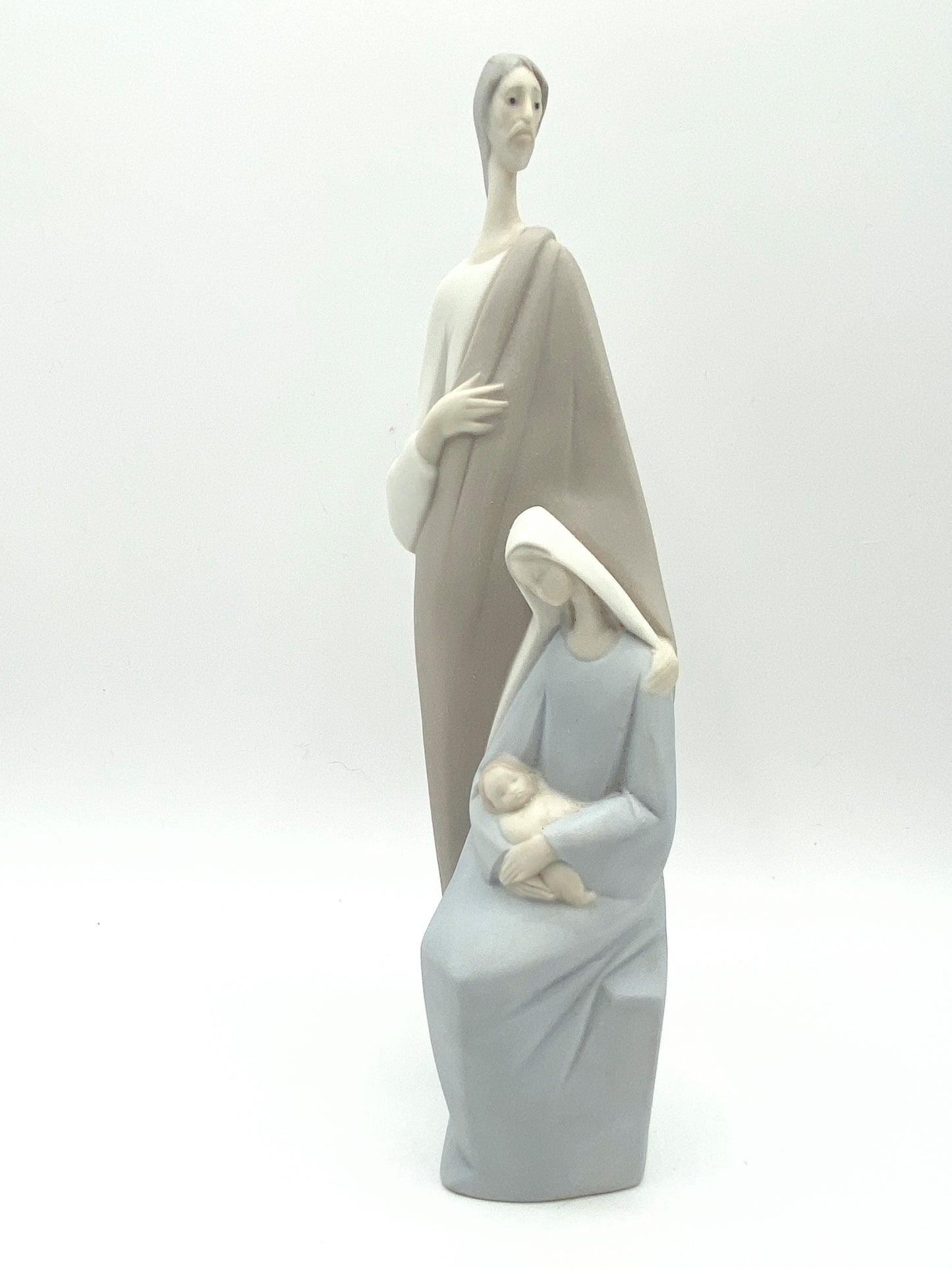 LLADRÓ Nativity Figurine Porcelain The Holy Family Jesus Figure 8.75" A195