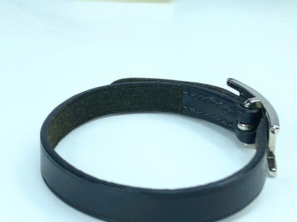 Hermes  Chamonix Hapi Single Tour Bracelet Black GS569