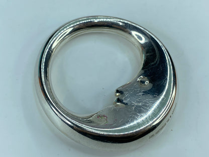 Tiffany & Co Sterling Silver Man In The Moon Baby Rattle w/box 2.5" 34.5g SS90