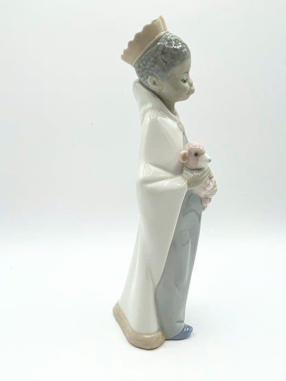 Lladro Figurine 4675 Baltasar Belen King Nativity Figurine Mint condition A201