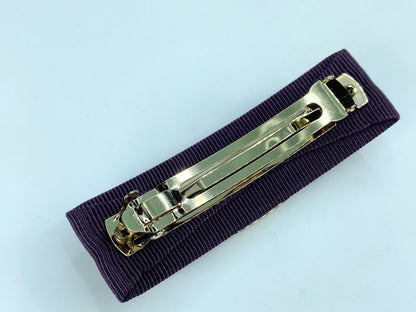 Salvatore Ferragamo - Lavender Vara Bow Hair Clip w/original box GS578
