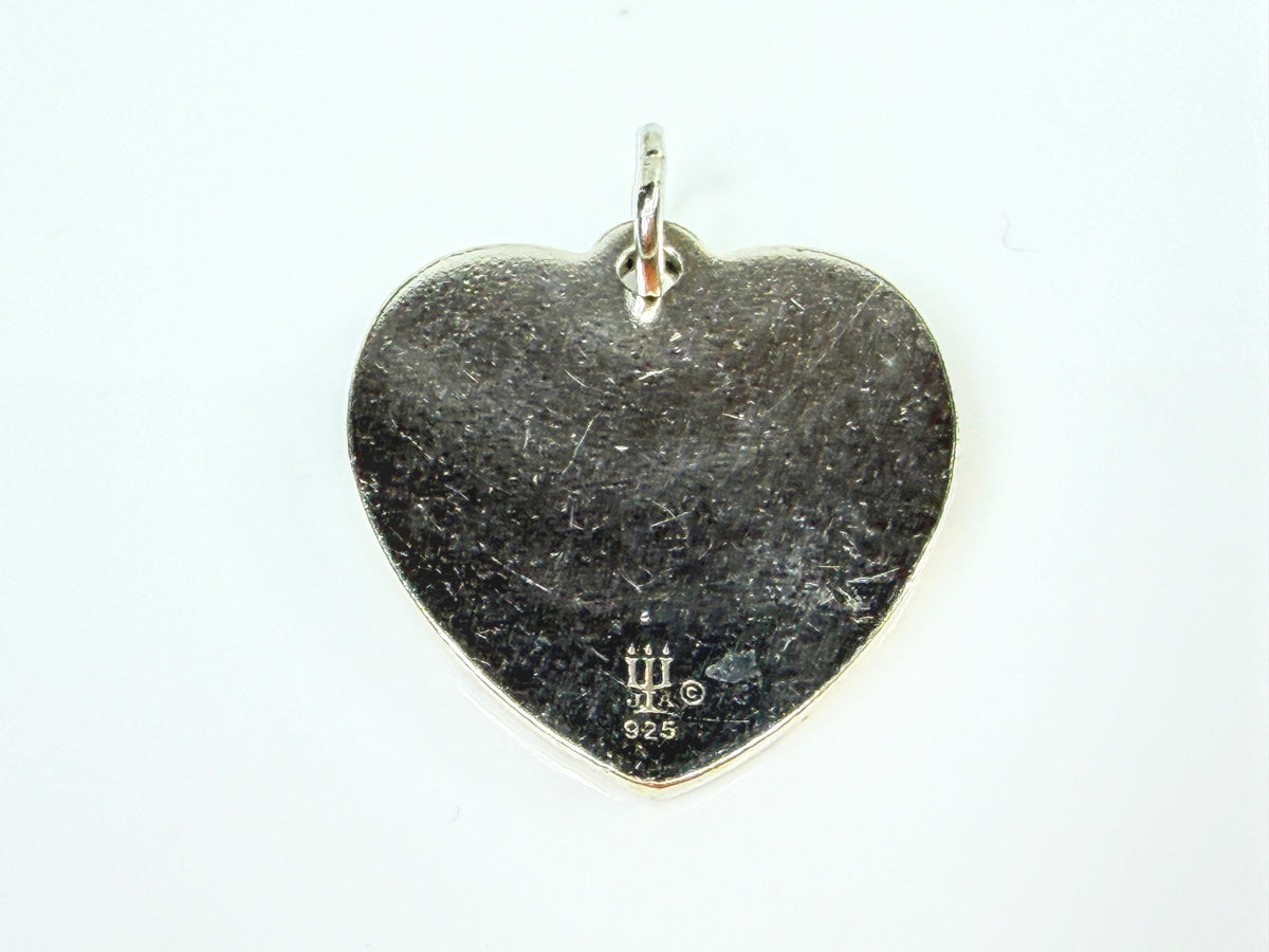 James Avery Sterling Silver You Are Always in My Heart Charm 5.1g JR2109