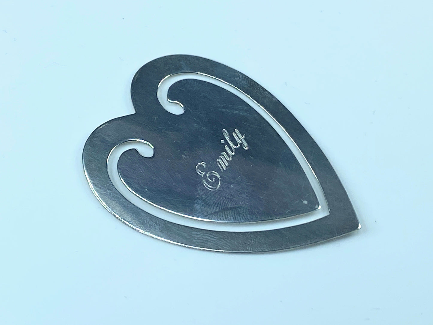 Tiffany & Co Sterling silver 925 2.25" Heart shape Paper Clip