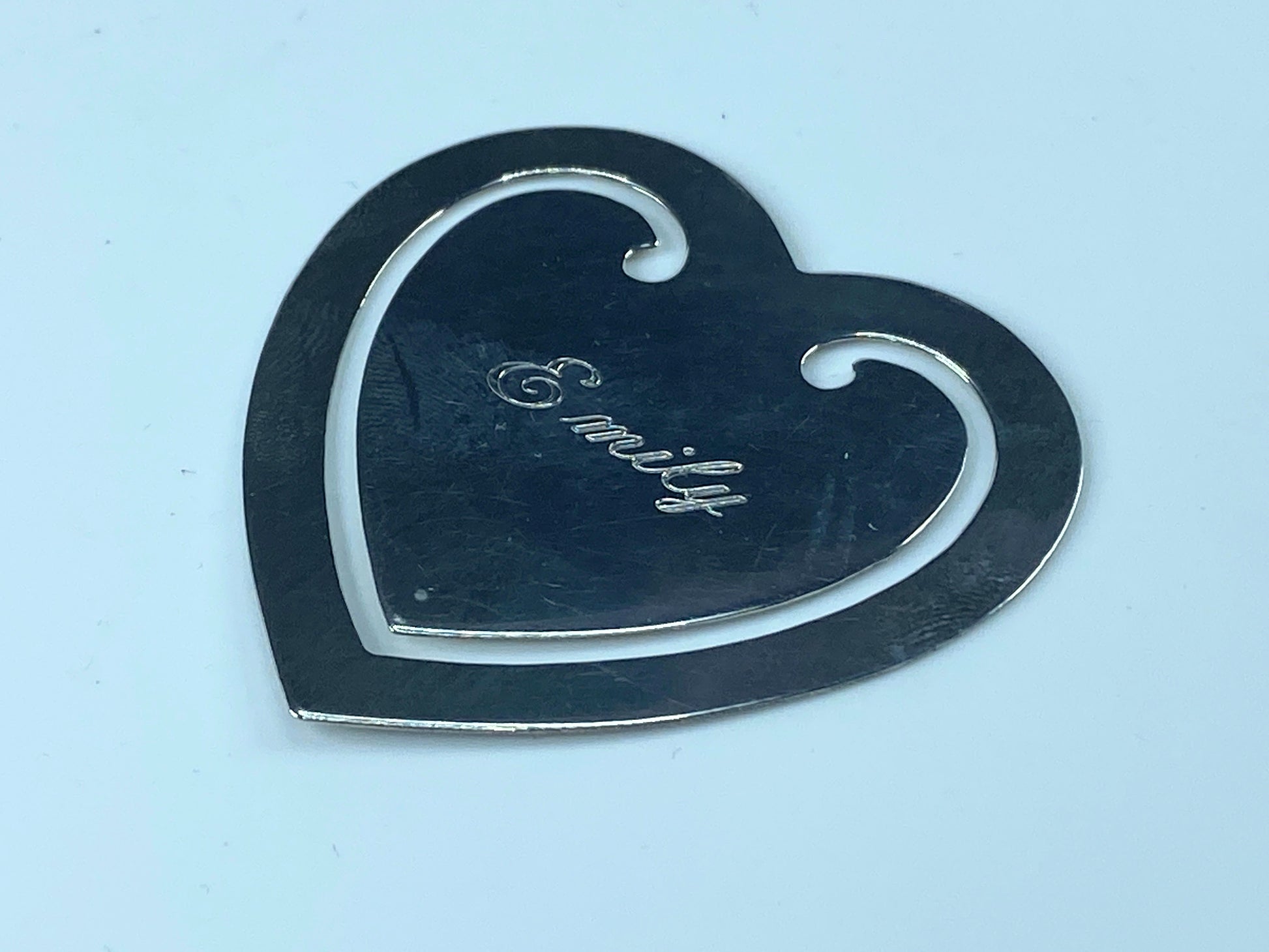 Tiffany & Co Sterling silver 925 2.25" Heart shape Paper Clip