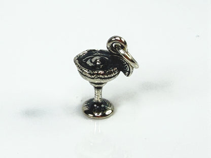 James Avery Sterling Silver Margarita Glass Lemon Wedge Charm 2.8g JR2115