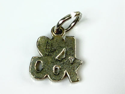 James Avery Sterling Silver I Love You Heart Charm Retired Jewelry JR2121