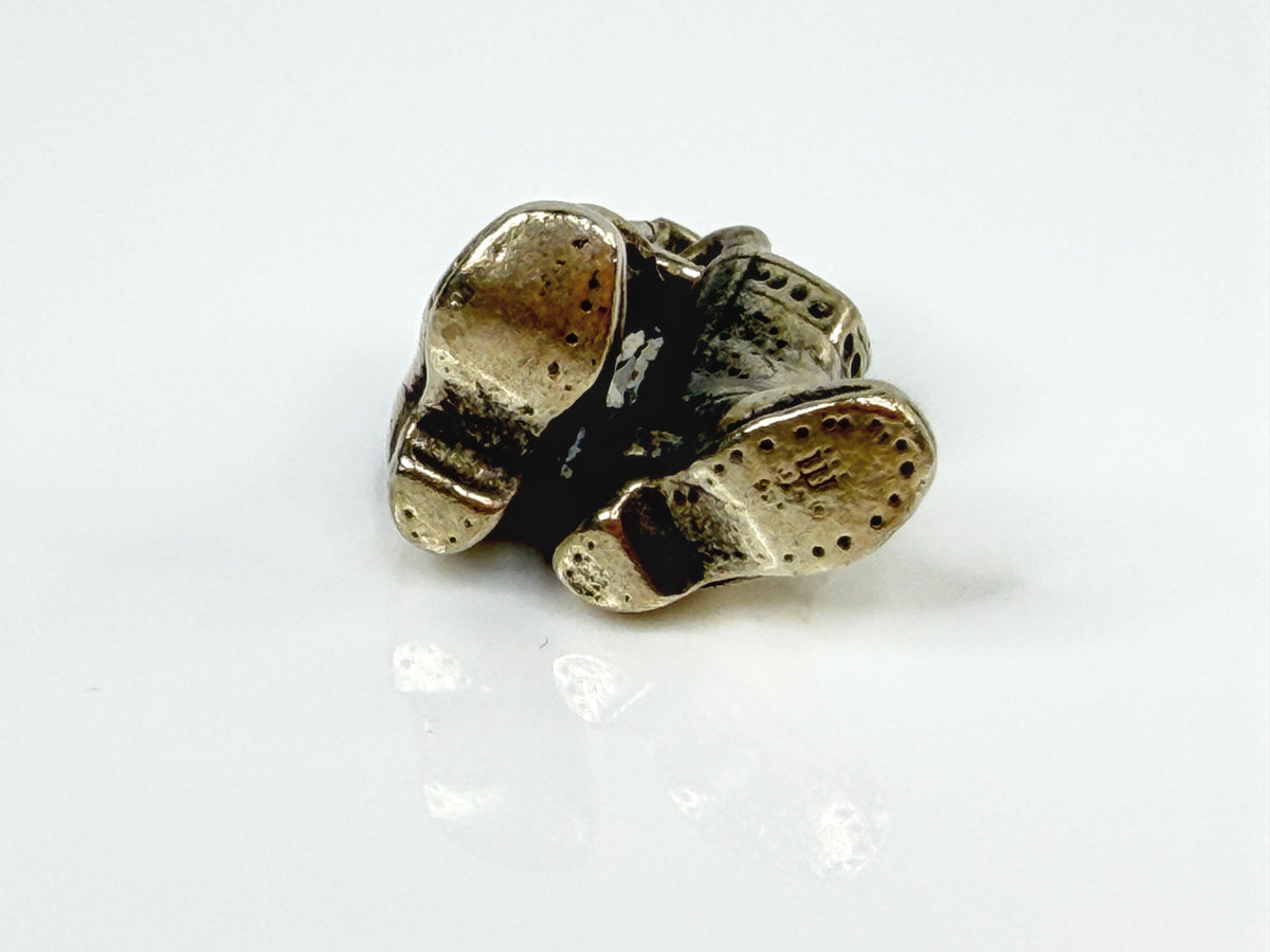 James Avery Sterling Silver 3D Cowboy Boots Western Charm 6.6g JR2125