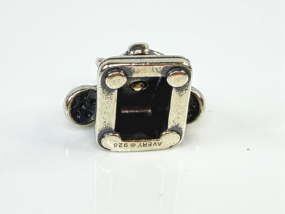James Avery Retired Sterling Silver 3D Rotary Telephone Phone Charm JR2127
