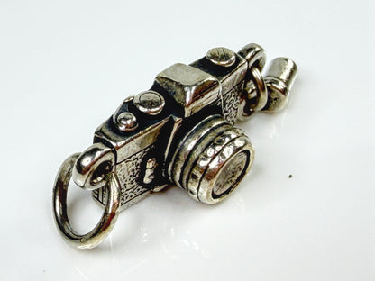 James Avery Sterling Silver 3D 35mm Camera Charm Photography Jewelry JR2128