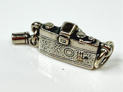 James Avery Sterling Silver 3D 35mm Camera Charm Photography Jewelry JR2128