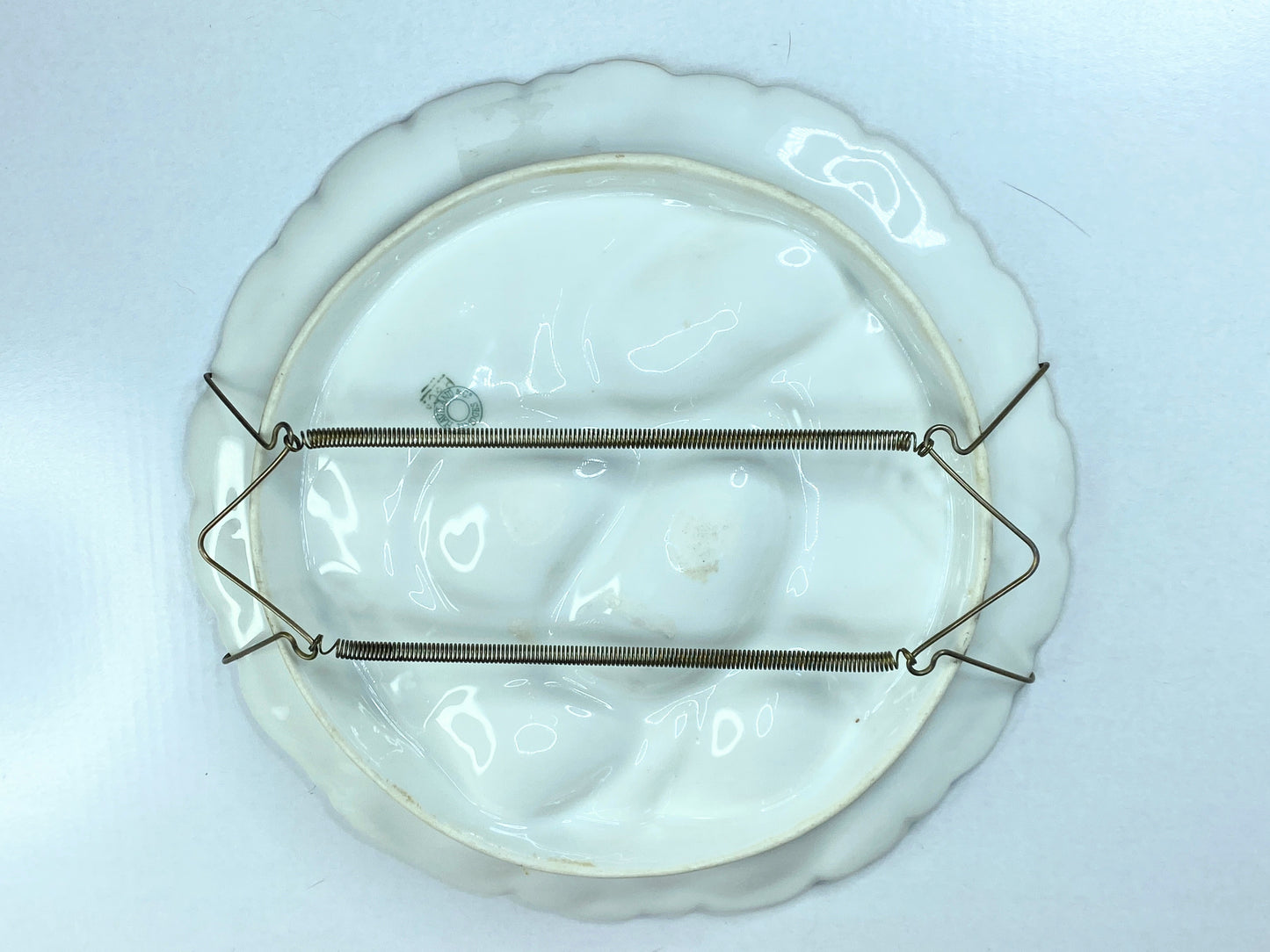 19th century Haviland & Co Limoges Oyster plate with Turkey Pattern H & Co A333