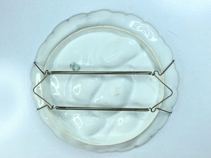 19th century Haviland & Co Limoges Oyster plate with Turkey Pattern H & Co A333