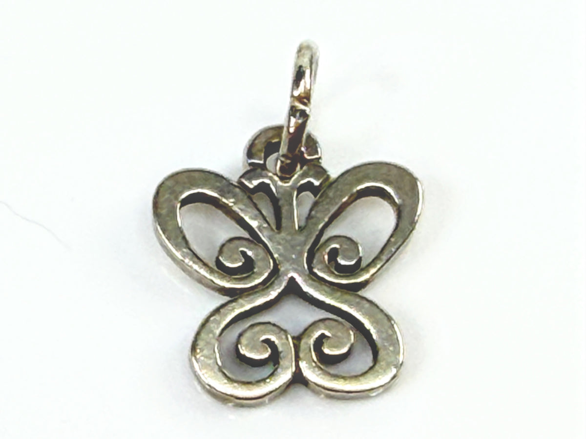 James Avery Sterling Silver Spring Butterfly Openwork Charm Jewelry JR2138