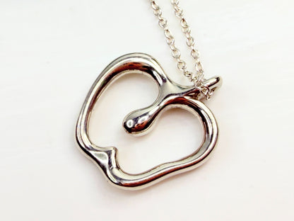 Vintage Tiffany & Co Elsa Peretti Apple Pendant 16" JR1371