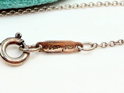 Vintage Tiffany & Co. Frank Gehry Orchid Twist Sterling Silver necklace JR1372