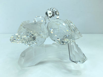 Swarovski Turtle Doves "Caring and sharing" 1989 Annual Limited edition COA S119