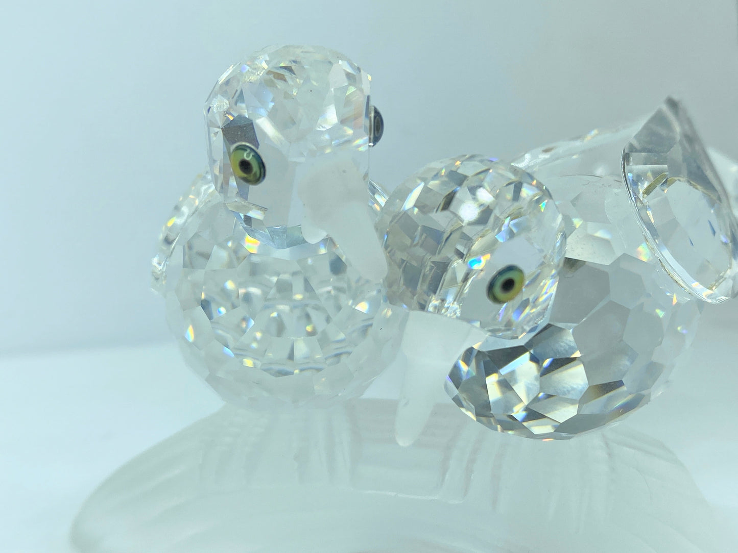 Swarovski Turtle Doves "Caring and sharing" 1989 Annual Limited edition COA S119