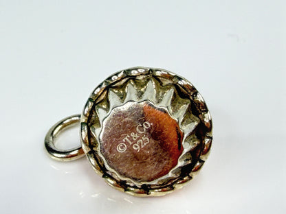 Tiffany & Co. Retired Pink Enamel Sterling Silver Cupcake Charm Pouch JR2150