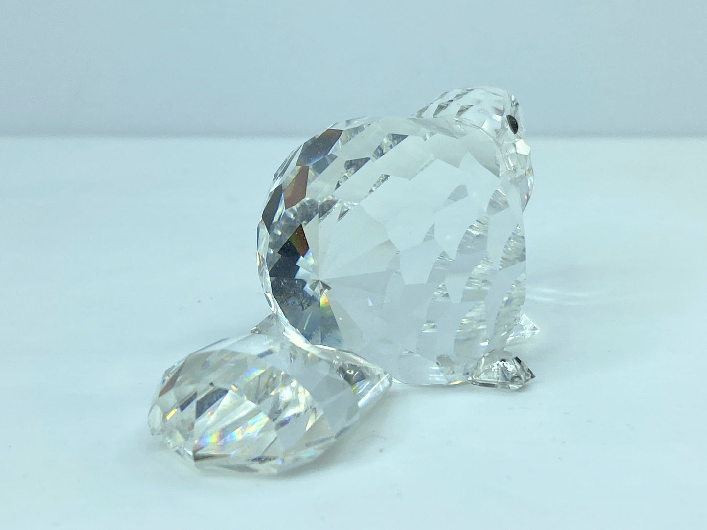 Swarovski Figurine: 164637 Beaver Mother 3 1/8" COA with Mirror S124