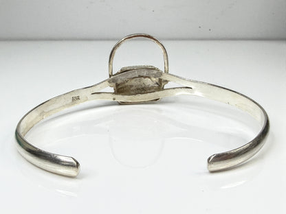Vintage 925 Sterling Silver Nantucket Basket Cuff Bracelet 21.4g 8" JR2158