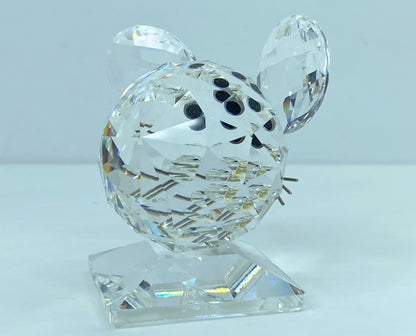 Swarovski Anniversary Mouse Figurine Limited Edition Clear Crystal 5492742 S128