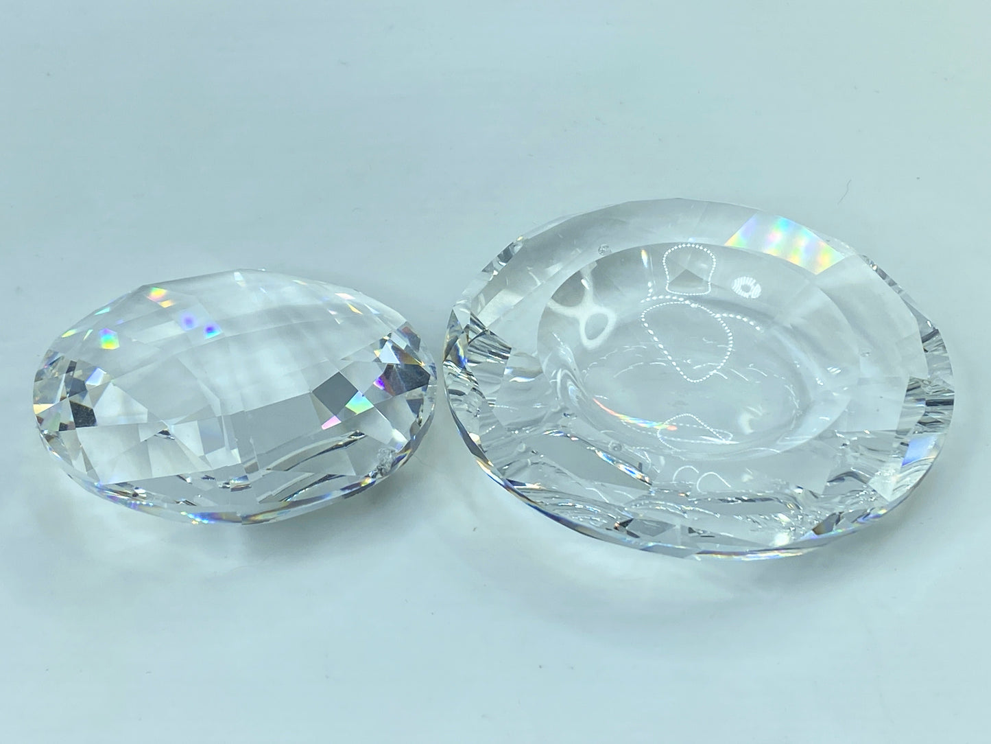 Swarovski Crystal 2005 Tropical Jewelry Box w/loose crystal COA Mirror S131