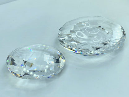 Swarovski Crystal 2005 Tropical Jewelry Box w/loose crystal COA Mirror S131