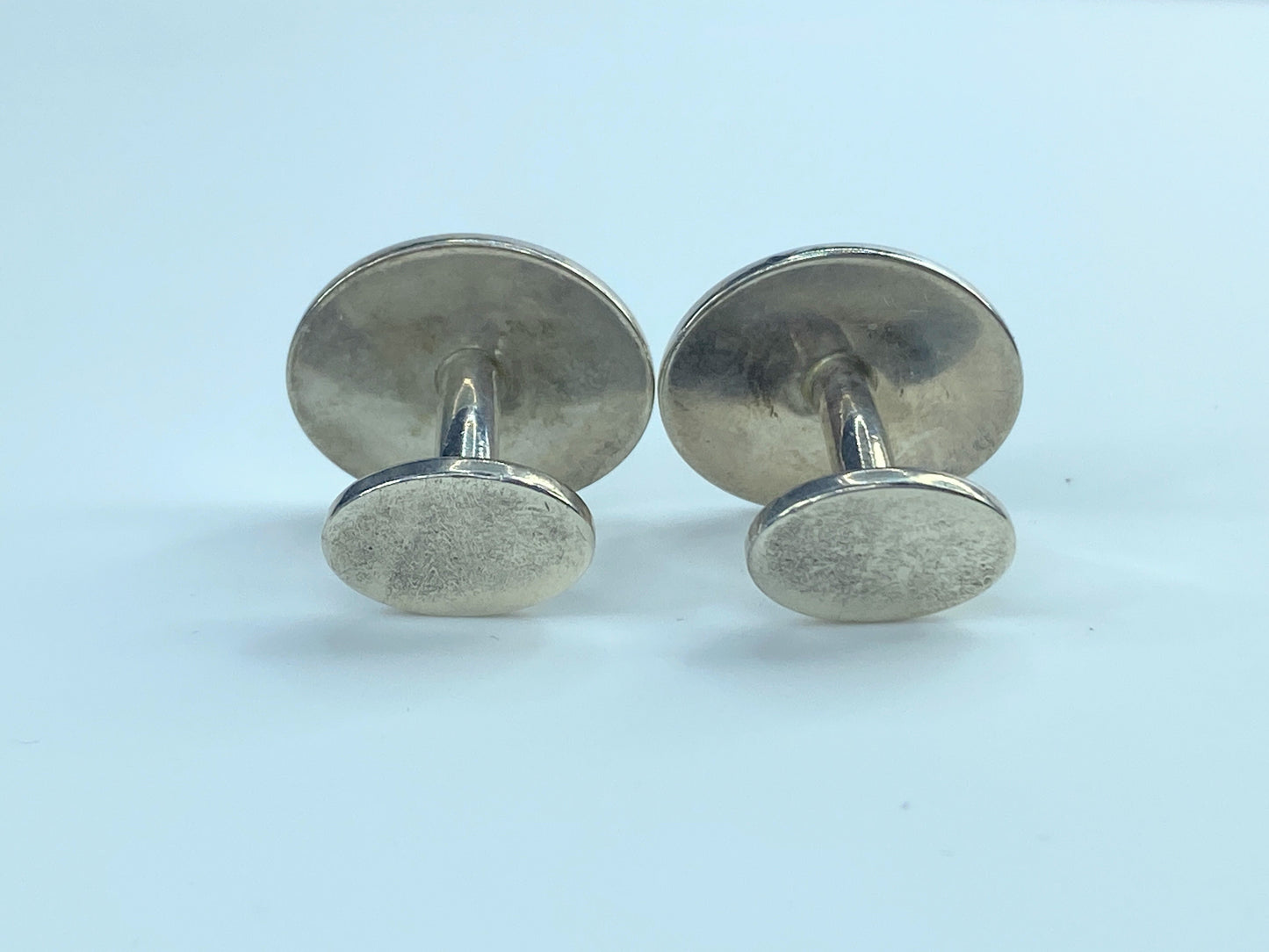 Please Return To Tiffany & Co. 925 New York cufflinks w/pouch