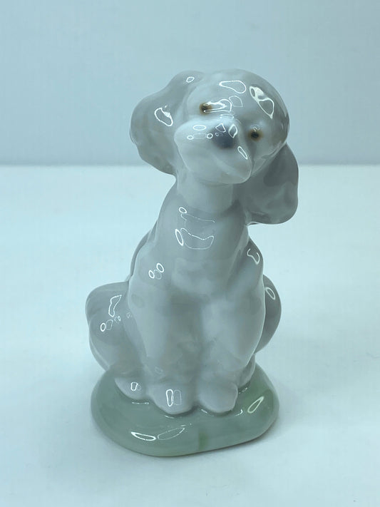 Lladro A Friend For Life Poodle Puppy Dog Society #7685 Porcelain Figurine A338