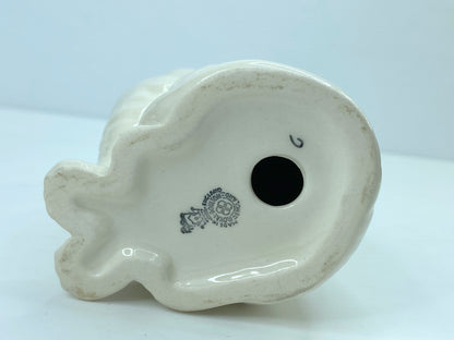 Vintage Royal Doulton 4” White Persian Sitting Cat Figurine 4x2.5" A339