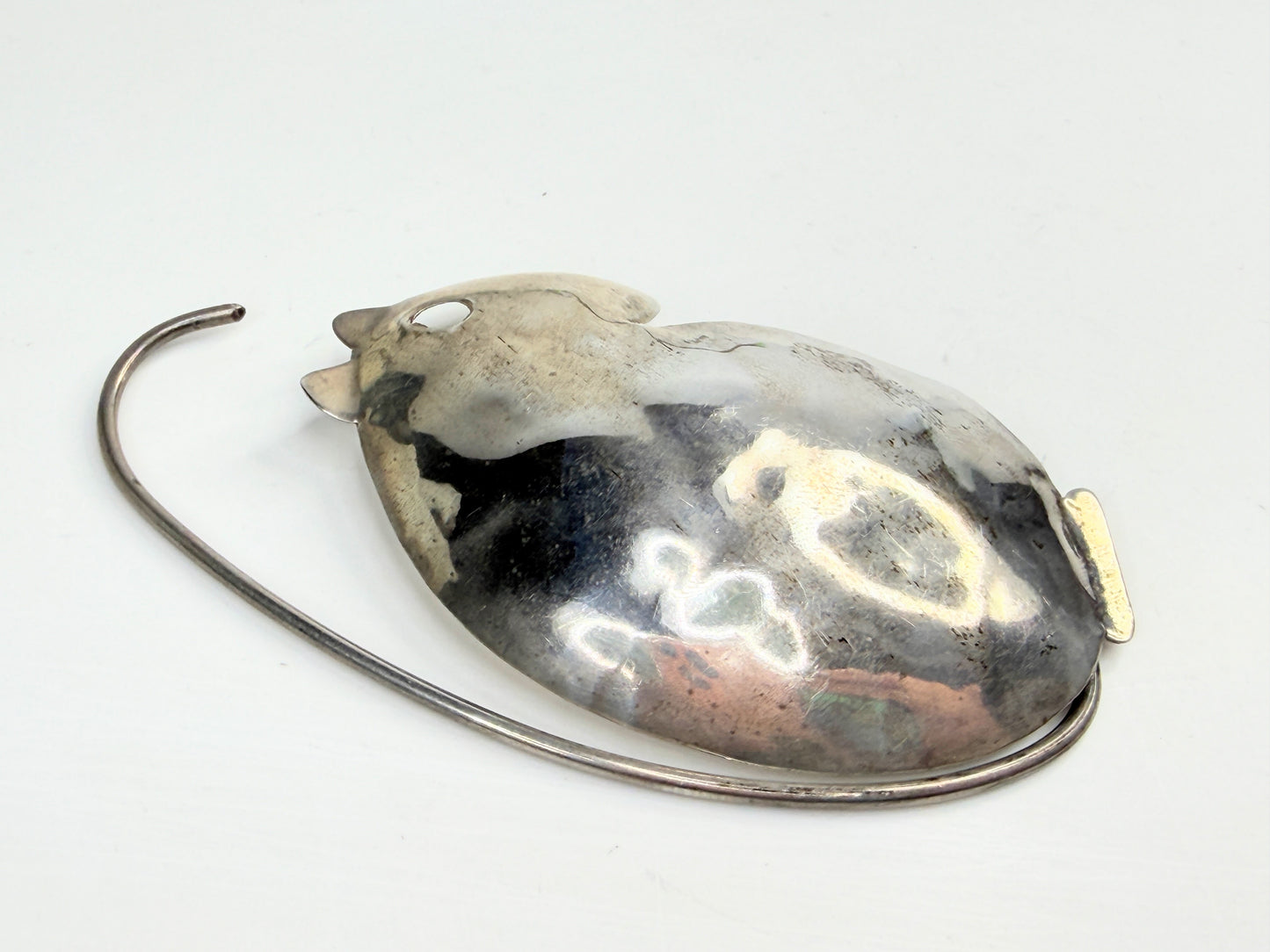 Vintage Ed Gray 1973 Limited Edition Sterling Silver Mouse 19.2g 3 7/8" SS207