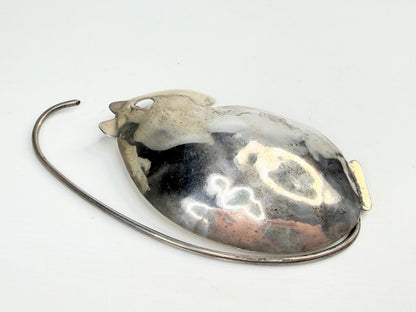 Vintage Ed Gray 1973 Limited Edition Sterling Silver Mouse 19.2g 3 7/8" SS207