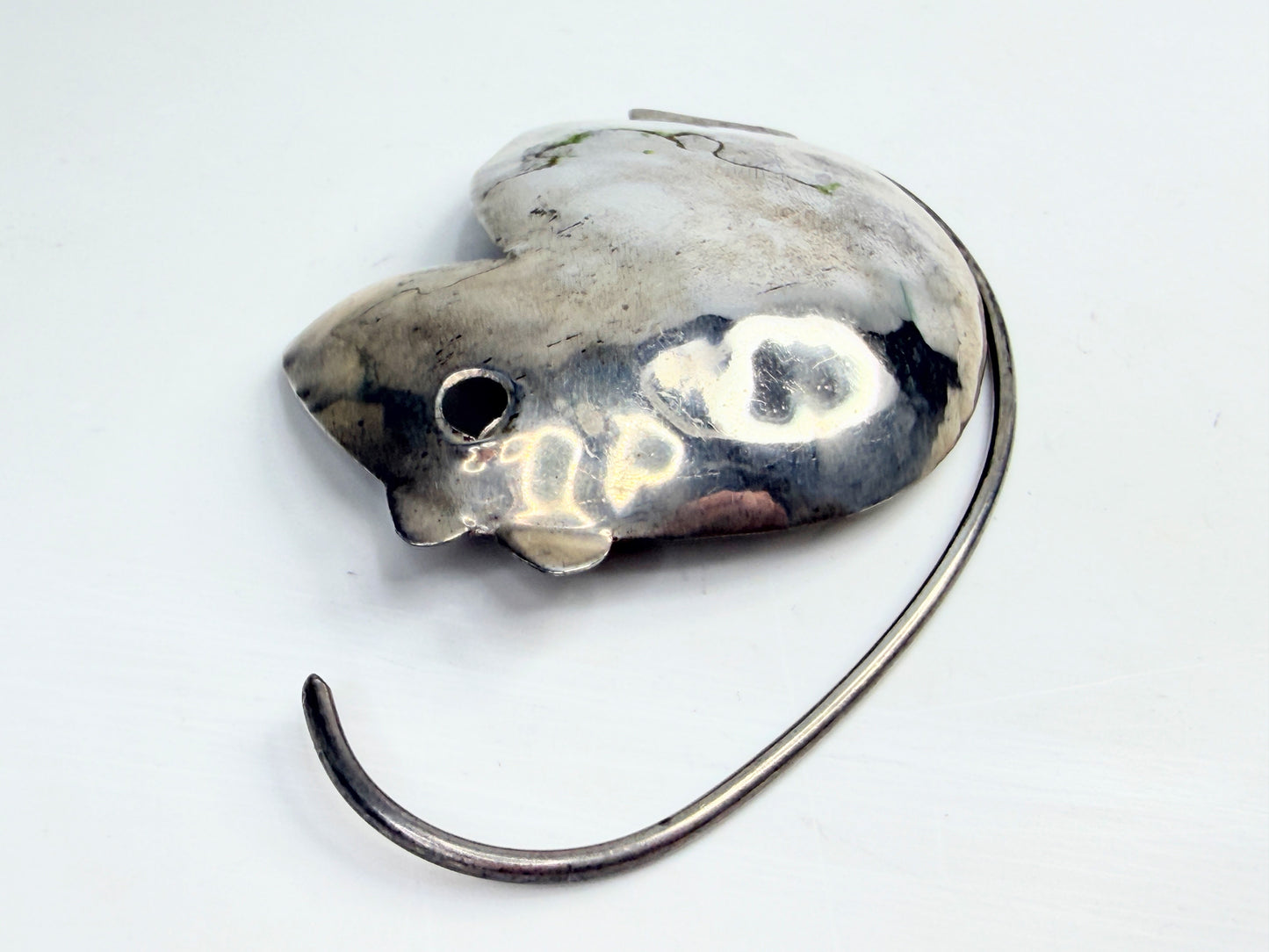 Vintage Ed Gray 1973 Limited Edition Sterling Silver Mouse 19.2g 3 7/8" SS207