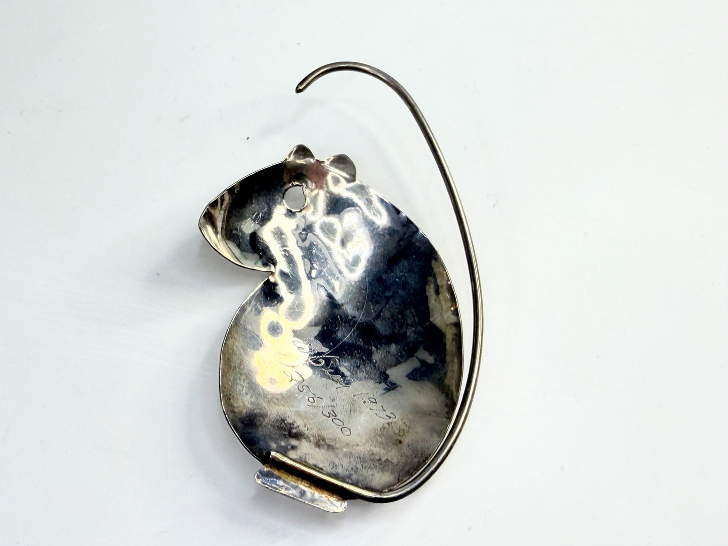 Vintage Ed Gray 1973 Limited Edition Sterling Silver Mouse 19.2g 3 7/8" SS207
