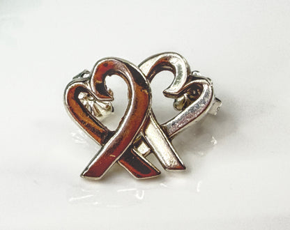Tiffany & Co. Paloma Picasso Loving Heart Sterling Silver Earrings Pouch JR2172
