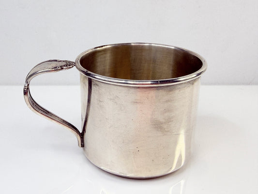 J Rogers Sterling Silver Childs Cup Mug Spoon Handle 2.5" SS213